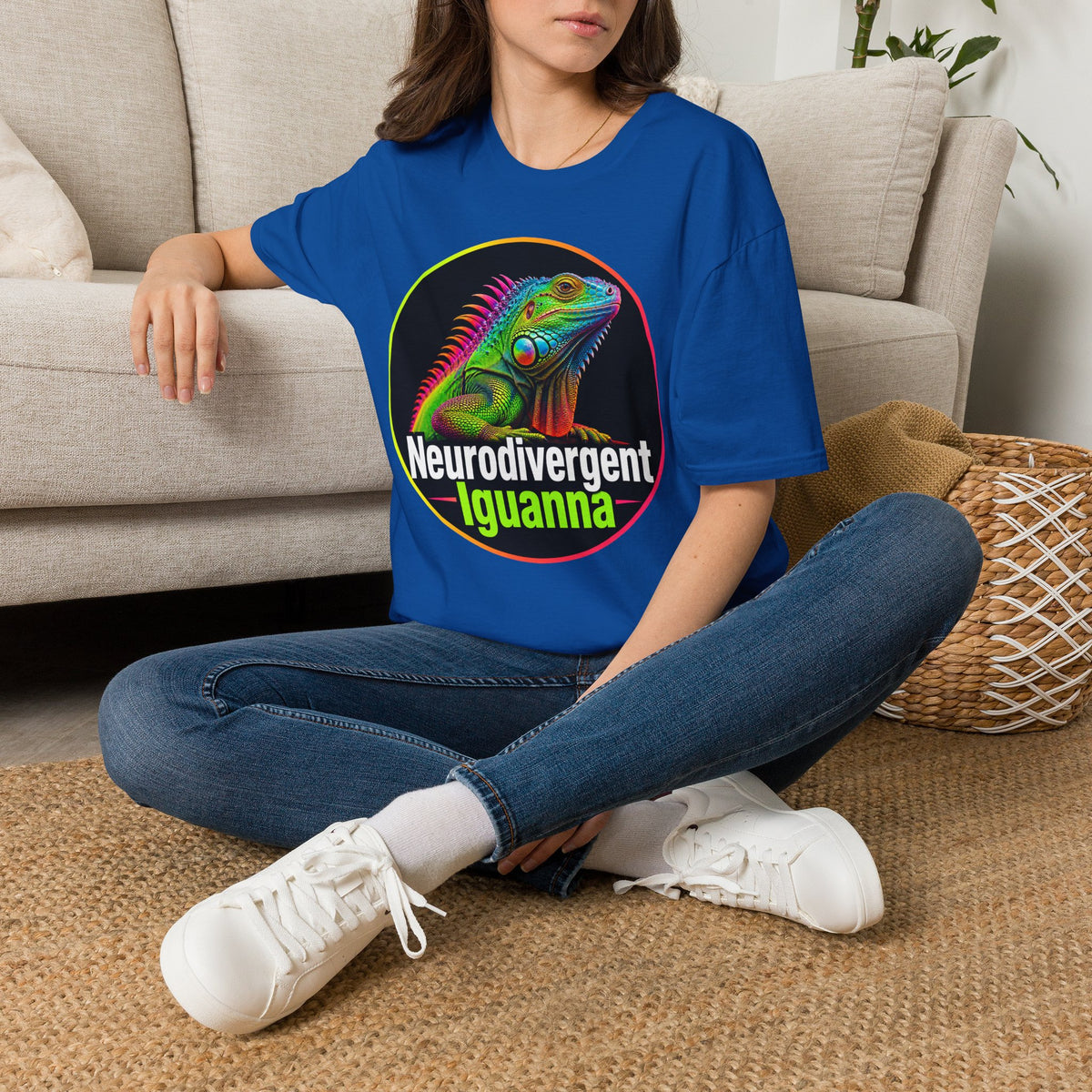 Neurodivergent Iguana T-Shirt