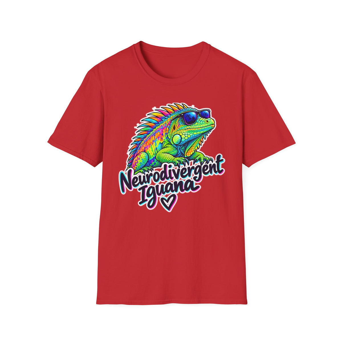 Neurodivergent Iguana T-Shirt