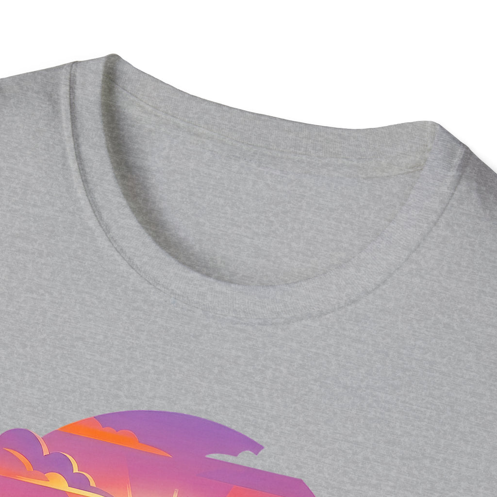 Clarity Please T-Shirt — "Clarity, please. Say what you really mean." Sunset Lightbulb Graphic