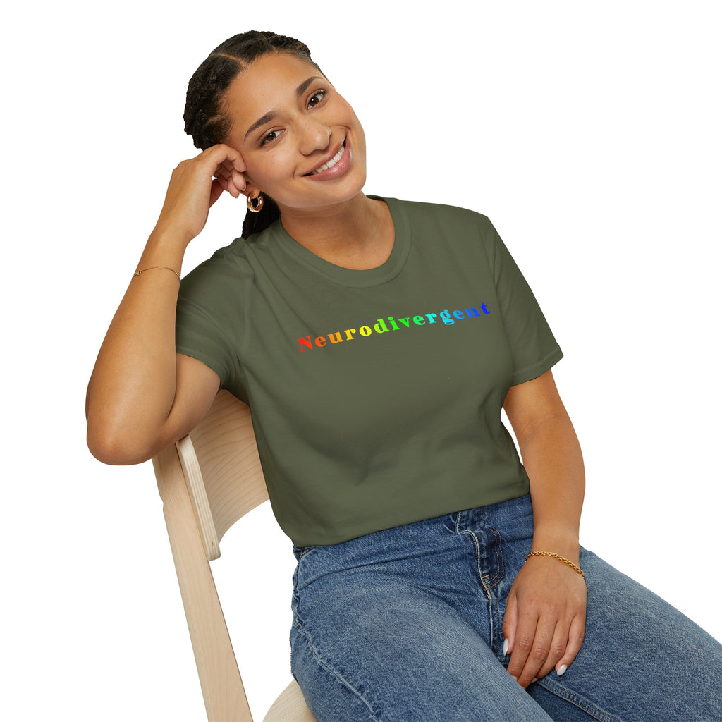 Neurodivergent Rainbow T-Shirt