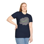 Neurodivergent Iguana T-Shirt — Colorful Pride lizard design