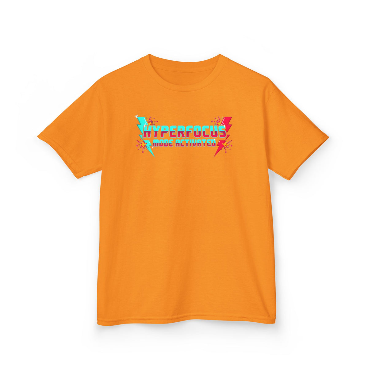 Kids Tee — "Hyperfocus Mode Activated" Retro Gaming Graphic